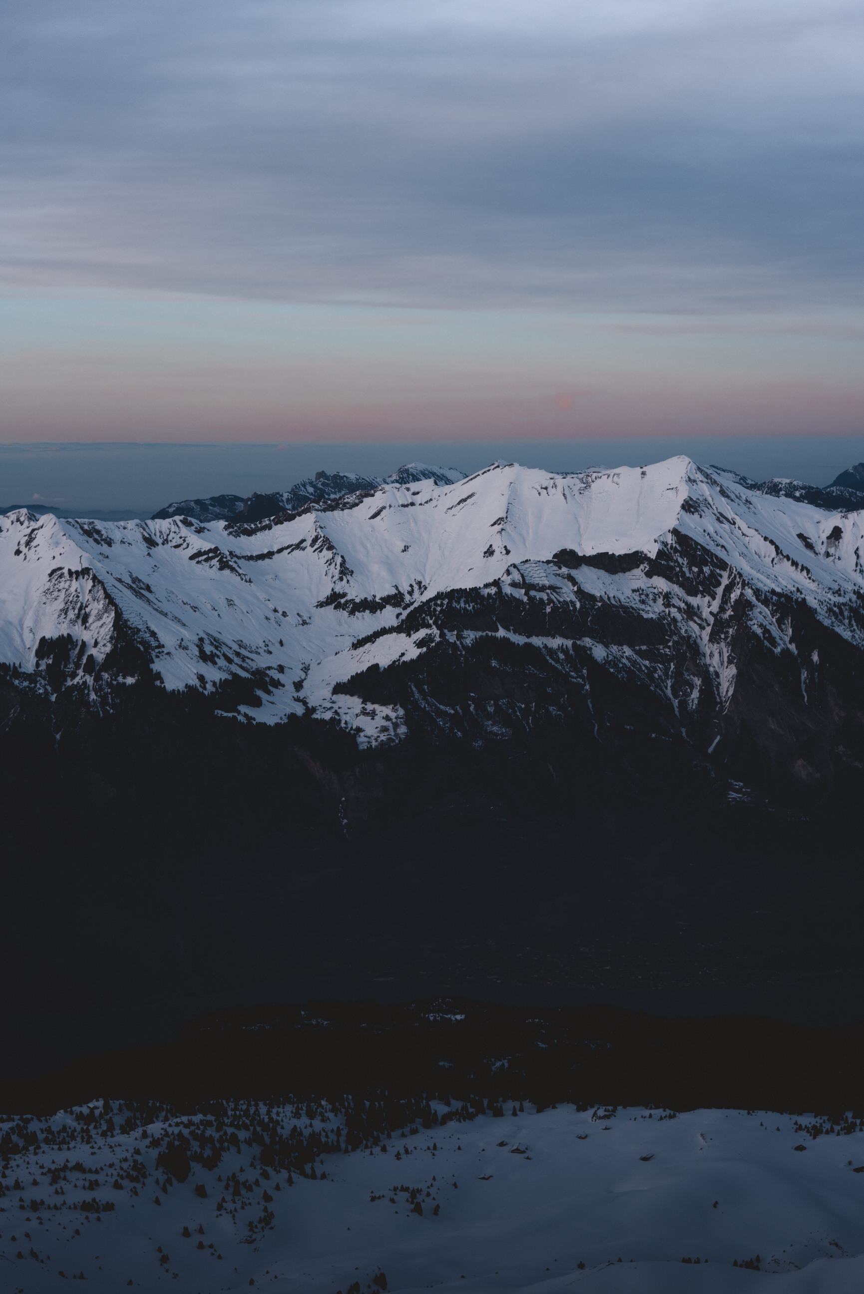 photo of winter hike